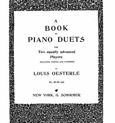 خرید و دانلود نسخه کامل کتاب A book of Piano duets for two equally advanced players