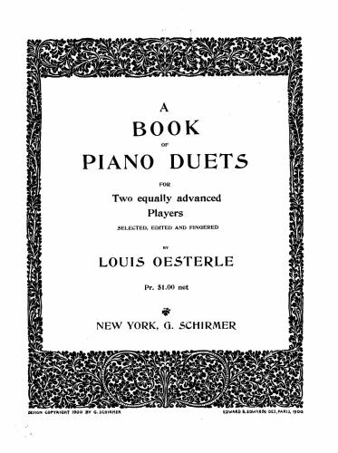 خرید و دانلود نسخه کامل کتاب A book of Piano duets for two equally advanced players_68df4df2090e7.jpeg خرید و دانلود نسخه کامل کتاب A book of Piano duets for two equally advanced players