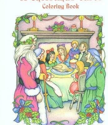 خرید و دانلود نسخه کامل کتاب A Christmas Carol Coloring Book