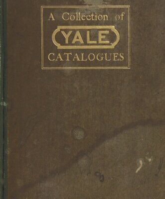 خرید و دانلود نسخه کامل کتاب A Collection of Yale Catalogues