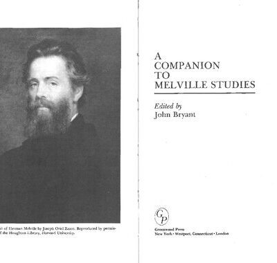 خرید و دانلود نسخه کامل کتاب A Companion to Melville Studies