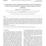 خرید و دانلود نسخه کامل کتاب A comparative study: polishing characteristics and its mechanisms of three vibration modes in vibration-assisted magnetic abrasive polishing