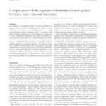 خرید و دانلود نسخه کامل کتاب A complete protocol for the preparation of chondrichthyan skeletal specimens