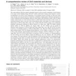 خرید و دانلود نسخه کامل کتاب A comprehensive review of ZnO materials and devices