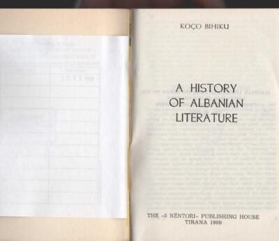 خرید و دانلود نسخه کامل کتاب A History of Albanian Literature