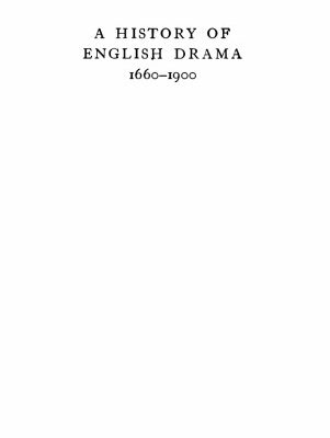 خرید و دانلود نسخه کامل کتاب A History of English Drama 1660-1900: Volume 4, Early Nineteenth Century Drama 1800-1850