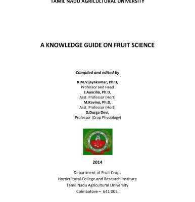 خرید و دانلود نسخه کامل کتاب a knowledge guide on fruit science