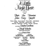 خرید و دانلود نسخه کامل کتاب A Little Night Music – мюзикл