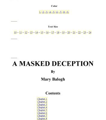 خرید و دانلود نسخه کامل کتاب A Masked Deception