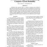 خرید و دانلود نسخه کامل کتاب A Probabilistic Approach to Estimating Computer System Reliability