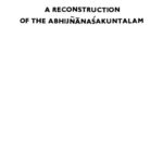 خرید و دانلود نسخه کامل کتاب A Reconstruction of the Abhijñānaśakuntalam