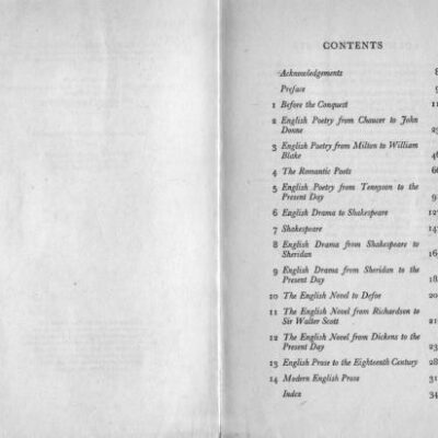 خرید و دانلود نسخه کامل کتاب A Short History of English Literature