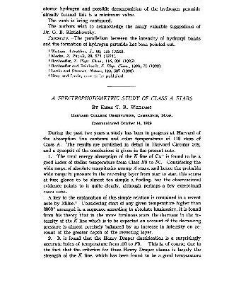 خرید و دانلود نسخه کامل کتاب A Spectrophotometric Study of Class A Stars