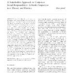 خرید و دانلود نسخه کامل کتاب A Stakeholder Approach to CSR