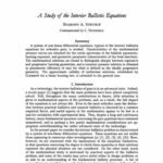 خرید و دانلود نسخه کامل کتاب A Study of the Interior Ballistic equations