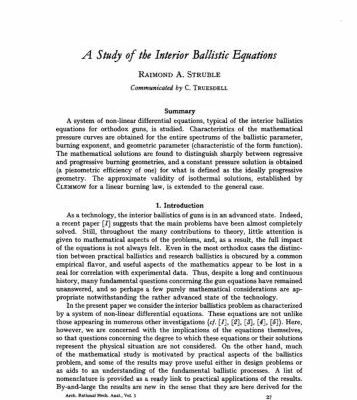 خرید و دانلود نسخه کامل کتاب A Study of the Interior Ballistic equations