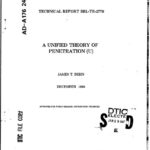 خرید و دانلود نسخه کامل کتاب A UNIFIED THEORY OF PENETRATION (U)