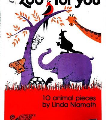 خرید و دانلود نسخه کامل کتاب A Zoo For You: 10 animal pieces by Linda Niamath