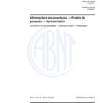 خرید و دانلود نسخه کامل کتاب [ABNT NBR 15287:2011] Informação e documentação — Projeto de pesquisa — Apresentação