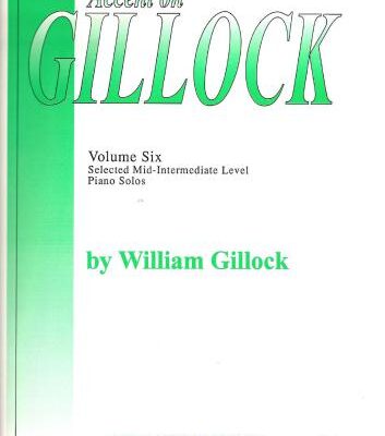 خرید و دانلود نسخه کامل کتاب Accent on Gillock. Volume 6
