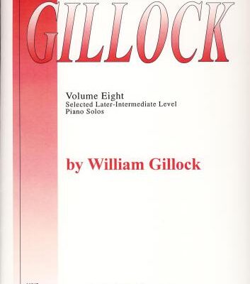 خرید و دانلود نسخه کامل کتاب Accent on Gillock. Volume 8