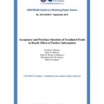خرید و دانلود نسخه کامل کتاب Acceptance and Purchase Intention of Irradiated Foods in Brazil: Effect of Positive Information