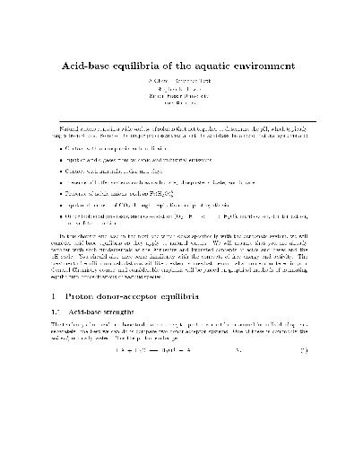 خرید و دانلود نسخه کامل کتاب Acid-base equilibria of the aquatic environment(en)(32s)_68ea46cd2586b.jpeg خرید و دانلود نسخه کامل کتاب Acid-base equilibria of the aquatic environment(en)(32s)