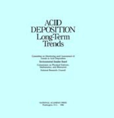 خرید و دانلود نسخه کامل کتاب Acid deposition : long-term trends