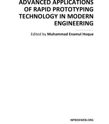 خرید و دانلود نسخه کامل کتاب Advanced Applns of Rapid Prototyping Tech. in Modern Engineering