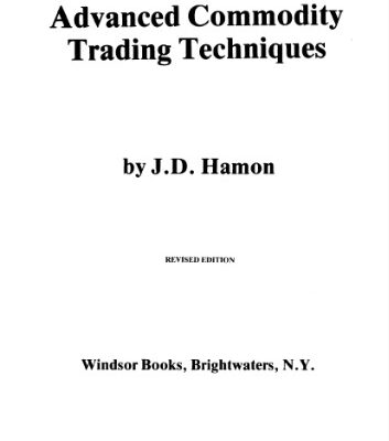 خرید و دانلود نسخه کامل کتاب Advanced Commodity Trading Techniques