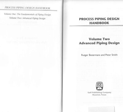 خرید و دانلود نسخه کامل کتاب Advanced Piping Design (Process Piping Design Handbook – Vol 2)
