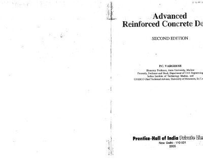 خرید و دانلود نسخه کامل کتاب Advanced Reinforced Concrete Design, 2nd Edition