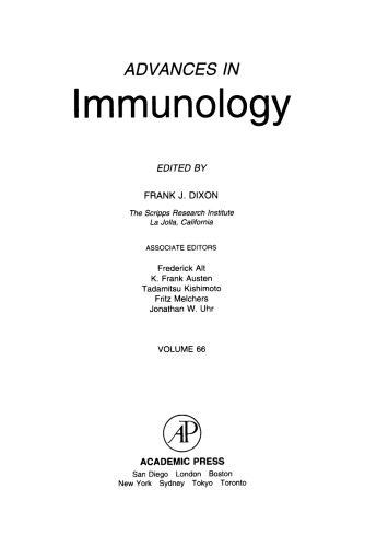 خرید و دانلود نسخه کامل کتاب Advances in Immunology, Vol. 64_68e1d5ab20675.jpeg خرید و دانلود نسخه کامل کتاب Advances in Immunology, Vol. 64