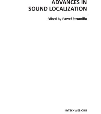خرید و دانلود نسخه کامل کتاب Advances in Sound Localization