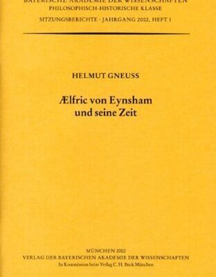 خرید و دانلود نسخه کامل کتاب Ælfric von Eynsham und seine Zeit