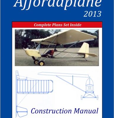 خرید و دانلود نسخه کامل کتاب Affordaplane Affordable Plane Airplane Aircraft Ultralight Microlight Complete Plans Construction Manual