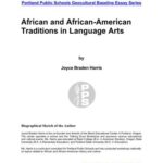 خرید و دانلود نسخه کامل کتاب African and African-American Traditions in Language Arts