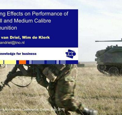 خرید و دانلود نسخه کامل کتاب Ageing Effects on Performance of Small and Medium Calibre Ammunition