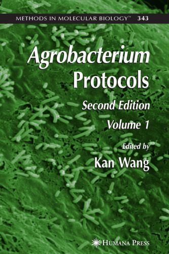 خرید و دانلود نسخه کامل کتاب Agrobacterium Protocols, Second Edition: Volume I (Methods in Molecular Biology Vol 343)_68e9631205bab.jpeg خرید و دانلود نسخه کامل کتاب Agrobacterium Protocols, Second Edition: Volume I (Methods in Molecular Biology Vol 343)
