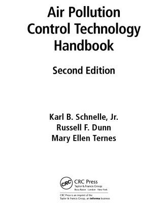 خرید و دانلود نسخه کامل کتاب Air pollution control technology handbook