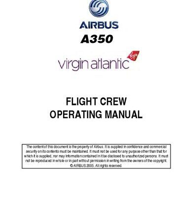 خرید و دانلود نسخه کامل کتاب Airbus A350 Flight Crew Operating Manual