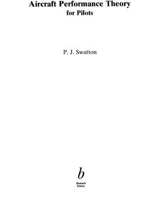 خرید و دانلود نسخه کامل کتاب Aircraft performance theory for pilots