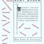 خرید و دانلود نسخه کامل کتاب Album of Slav Piano Music, 37 Pieces for piano by Bohemiam and Slav composers