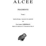خرید و دانلود نسخه کامل کتاب Alcée: Fragments. Tome I et II