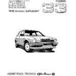 خرید و دانلود نسخه کامل کتاب Alfa Romeo 33 workshop manual supplement