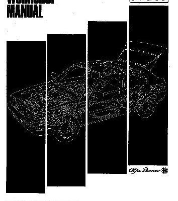 خرید و دانلود نسخه کامل کتاب Alfa Romeo 33 workshop manual