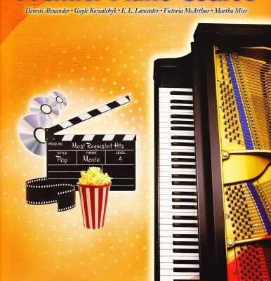 خرید و دانلود نسخه کامل کتاب Alfred’s Premier Piano Course. Pop and movie hits 4
