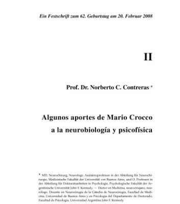 خرید و دانلود نسخه کامل کتاب “Algunos aportes de Mario Crocco a la neurobiología y psicofísica”-Ch. 2 in Ein Festschrift zum 62. Geburtstag am 20. Februar 2008