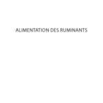 خرید و دانلود نسخه کامل کتاب Alimentation des ruminants
