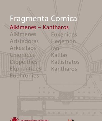 خرید و دانلود نسخه کامل کتاب Alkimenes – Kantharos. Einleitung, Übersetzung, Kommentar